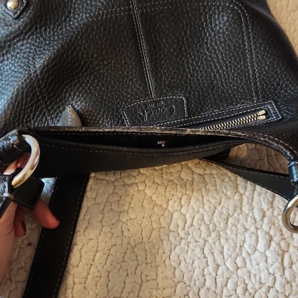 Vintage Y2K Coach Penelope Hippie Pebbled Leather Crossbody Bag - Picture 9 of 12